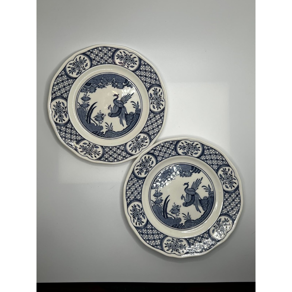 Furnivals Limited OLD CHELSEA Made in England #647812 (2) 5.75" Plates